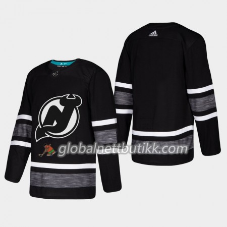 New Jersey Devils Hockeydrakt Blank Svart 2019 NHL All-Star Adidas Authentic - Herre
